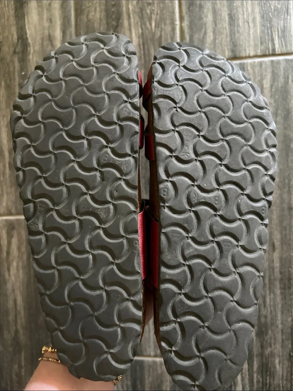 Birkenstock- Mayari Birkoflor- Red- size 38
